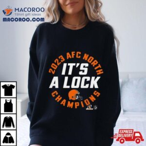Nfc East Champions 2023 It’s A Lock Cleveland Browns T Shirt