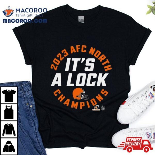 Nfc East Champions 2023 It’s A Lock Cleveland Browns T Shirt
