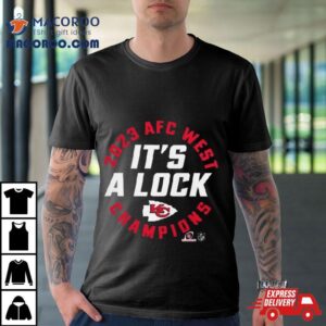 Nfc East Champions It S A Lock Kansas City Chiefs Tshirt