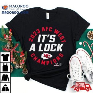 Nfc East Champions It S A Lock Kansas City Chiefs Tshirt