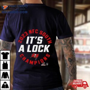 Nfc East Champions It S A Lock Tampa Bay Buccaneers Tshirt