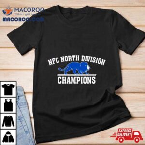 Nfc North Division Champions Lions Retro Tshirt
