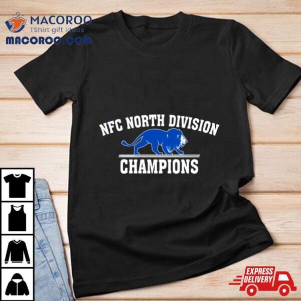 Nfc North Division Champions Lions Retro Shirt