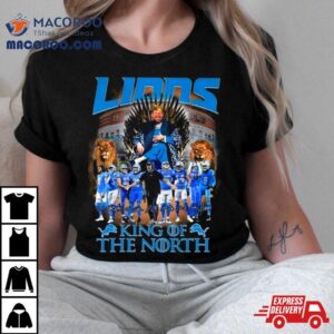 Nfl Detroit Lions King Of The North Signatures T Shirt