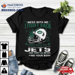 Usa Flag Inside New York Jets Superman Shirt