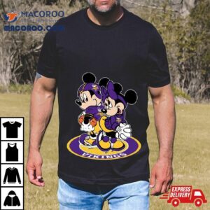 Nfl Minnesota Vikings Mickey Mouse And Minnie Mouse T Shirt