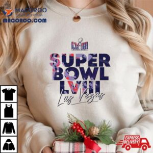 Nfl Super Bowl Lviii Las Vegas Logo Tshirt