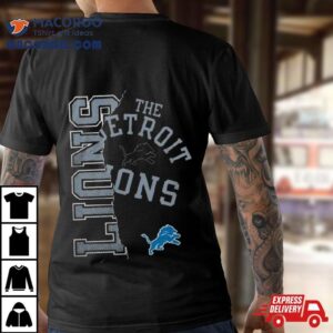 Nfl Team Apparel Detroit Lions Tear Up Tshirt