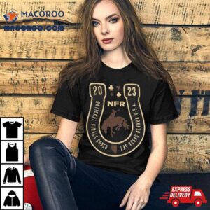 Nfr Rodeo Quincy Horseshoe Tshirt