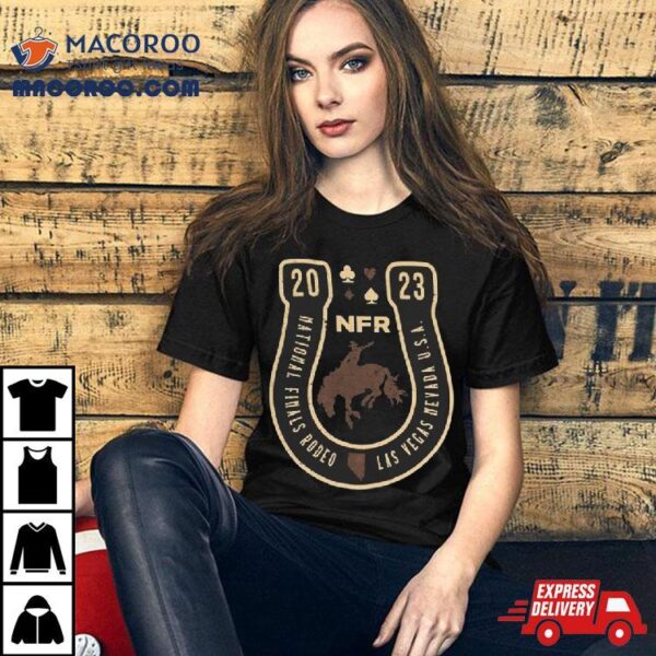 Nfr 2023 Rodeo Quincy Horseshoe T Shirt