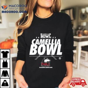 Niu Huskies Camellia Bowl The Historic Cramton Bowl Tshirt