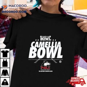 Niu Huskies Camellia Bowl The Historic Cramton Bowl Tshirt