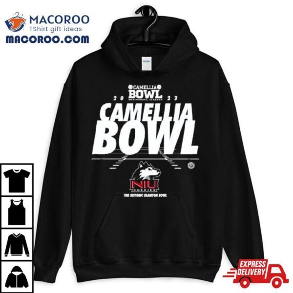 Niu Huskies 2023 Camellia Bowl The Historic Cramton Bowl Shirt