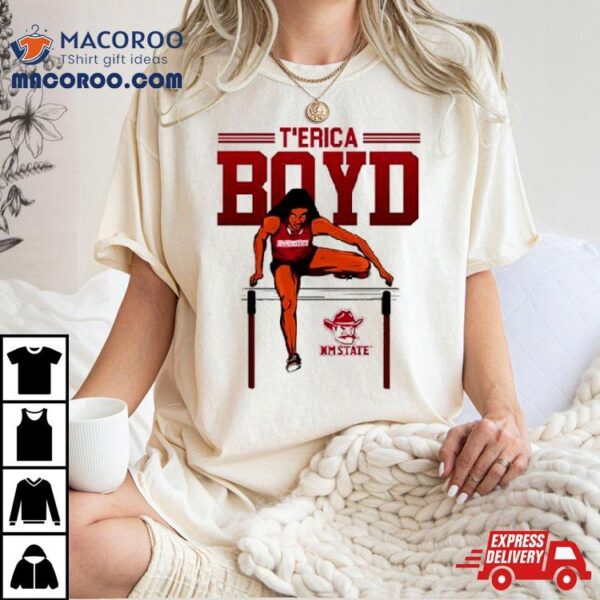 Nmsu Ncaa Women’s T’erica Boyd Cartoon Shirt