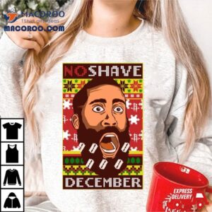 No Shave December Christmas Tshirt