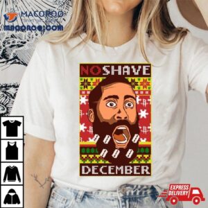 No Shave December Christmas Tshirt