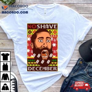 No Shave December Christmas Tshirt