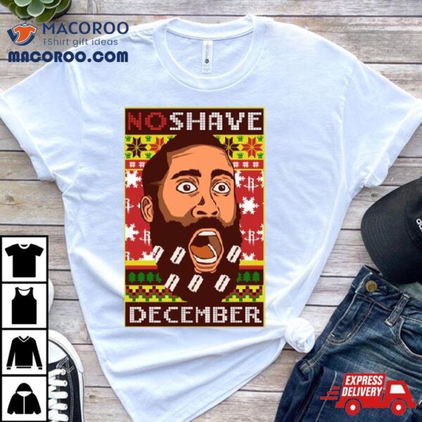 No Shave December Christmas Shirt