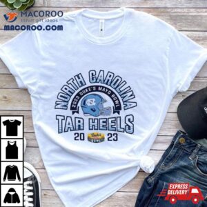 North Carolina Tar Heels 2023 Duke’s Mayo Bowl Helmet Shirt