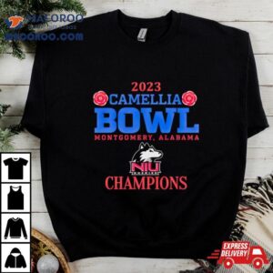 Northern Illinois Huskies Camellia Bowl Champions Tshirt