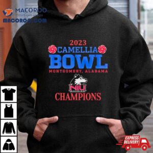 Northern Illinois Huskies Camellia Bowl Champions Tshirt