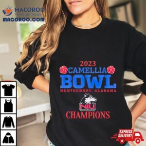 Northern Illinois Huskies Camellia Bowl Champions Tshirt