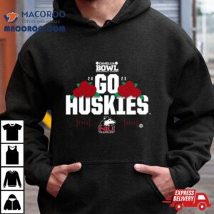 Northern Illinois Huskies Camellia Bowl Go Huskies Tshirt