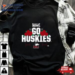 Northern Illinois Huskies Camellia Bowl Go Huskies Tshirt