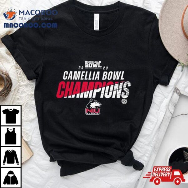 Northern Illinois Huskies Champions 2023 Camellia Bowl T Shirt