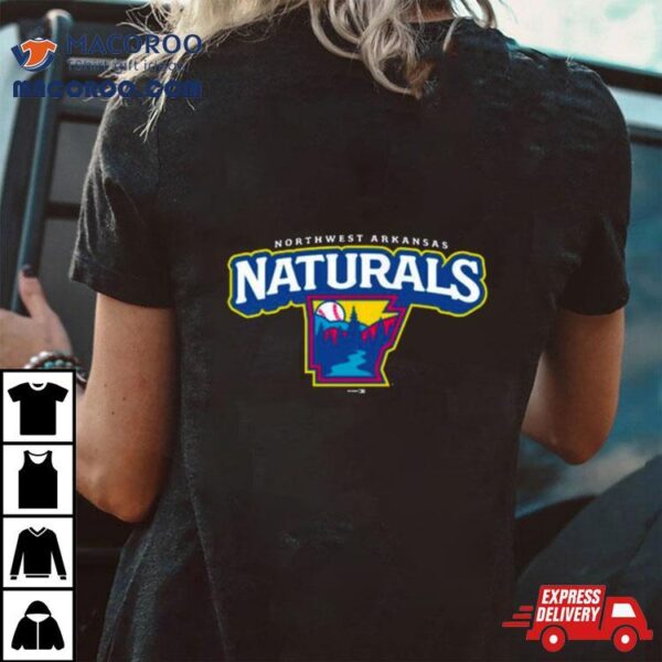 Northwest Arkansas Naturals Primary Logo T Shirt