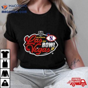 Northwestern Wildcats Srs Distribution Las Vegas Bowl Tshirt