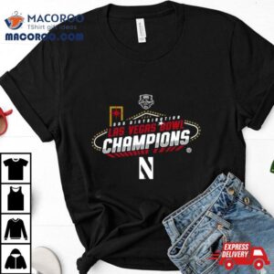 Northwestern Wildcats Srs Las Vegas Bowl Champions Tshirt