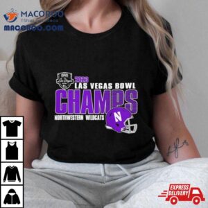 Northwestern Wildcats Champions Las Vegas Bowl Tshirt