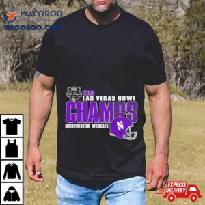 Northwestern Wildcats Champions Las Vegas Bowl Tshirt