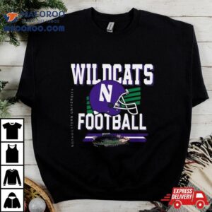 Northwestern Wildcats Helmet And Ryan Field T Shirt 3 Northwestern Wildcats Helmet And Ryan Field Tshirt