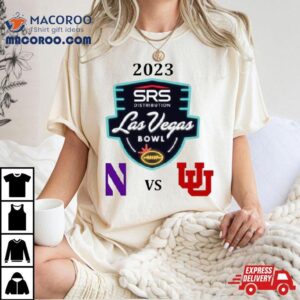 Northwestern Wildcats Vs Utah Utes Football Srs Distribution Las Vegas Bowl Tshirt