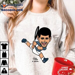 Novak Djokovic Art Cartoon Style Shirt