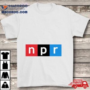 Npr Red Black Blue Shirt