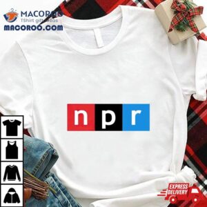 Npr Red Black Blue Tshirt