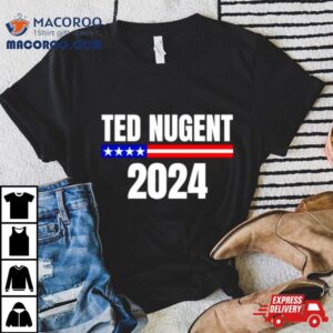 Nugent For President Usa Flag Tshirt