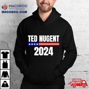 Nugent For President Usa Flag Tshirt