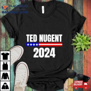 Nugent For President Usa Flag Tshirt