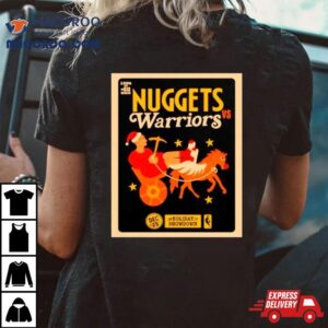 Nuggets Vs Warriors Th December Holiday Showdown Poster Tshirt