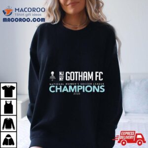 Nwsl Gotham Fc Championship 2023 T Shirt