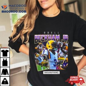 Odell Beckman Jr College X Dreamathon Retro Vintage Two Sides T Shirt