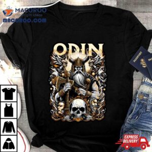 Odin The Allfather Old Gods Of Asgard Tshirt