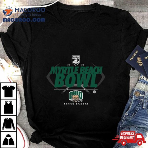 Ohio Bobcats 2023 Myrtle Beach Bowl Bound Shirt