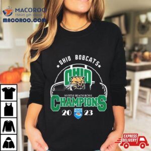 Ohio Bobcats City Myrtle Beach Bowl Champions Tshirt