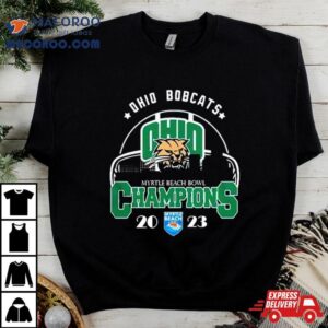 Ohio Bobcats City Myrtle Beach Bowl Champions Tshirt