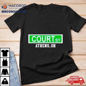 Ohio Bobcats Court Stree Tshirt